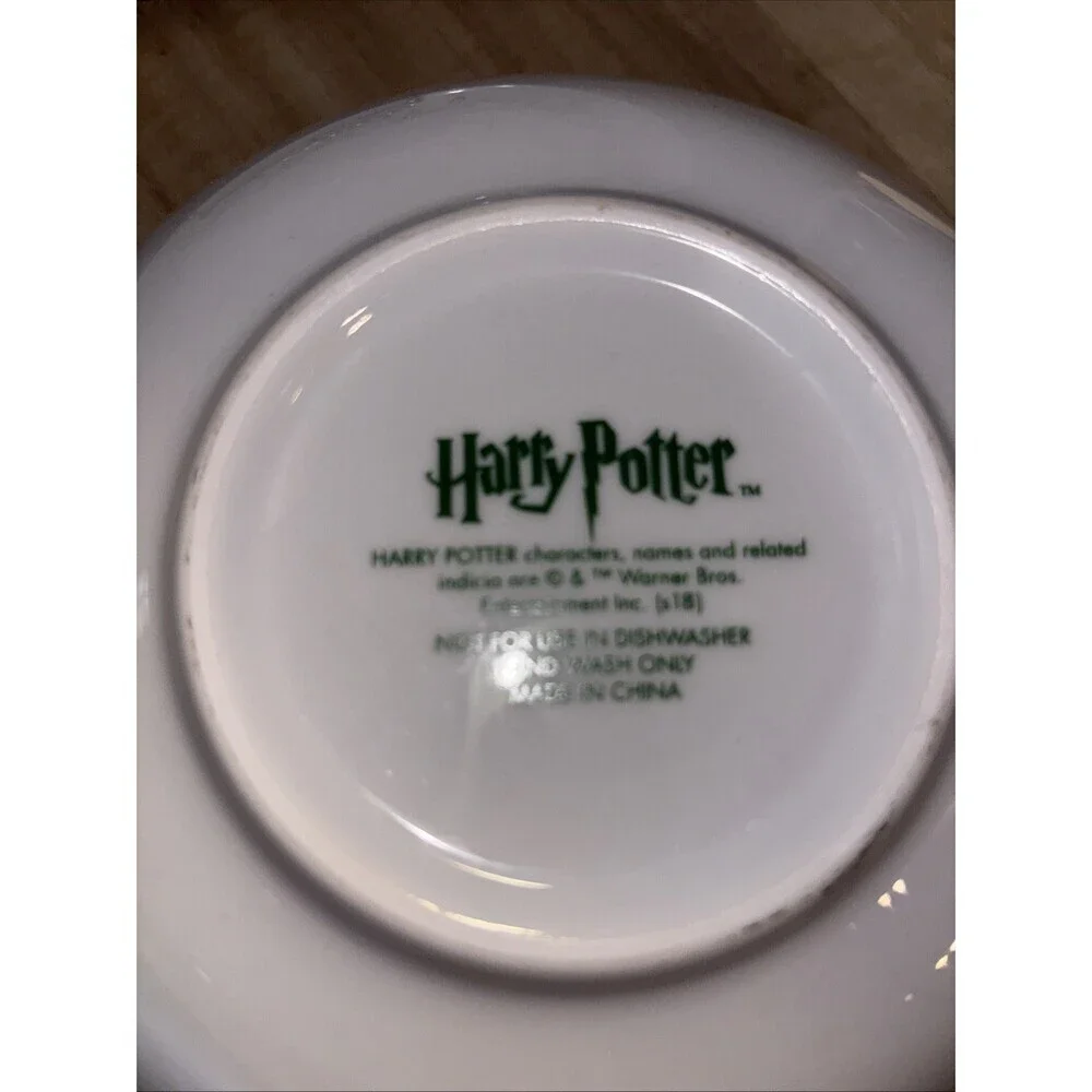Discontinued Harry Potter Warner Brothers SLYTHERIN Bowl Plate Mug Set